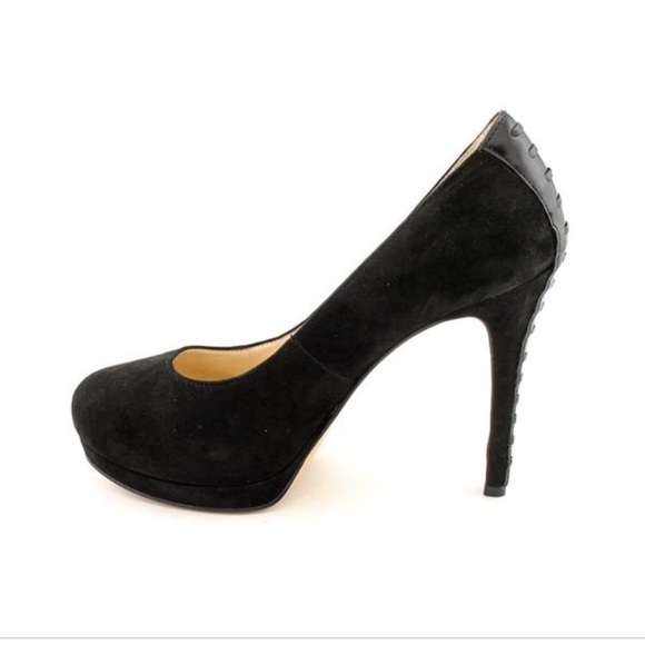 Nine West Shoes - Nine West Suede Heartbeat Platform Heel
